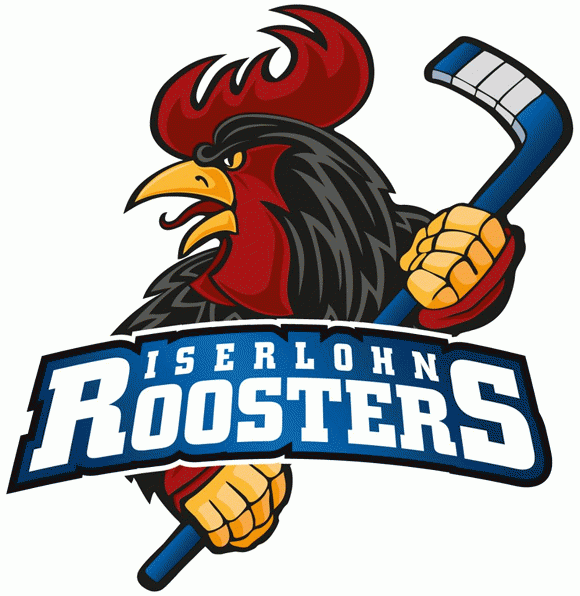 iserlohn roosters 2011-pres primary logo iron on heat transfer